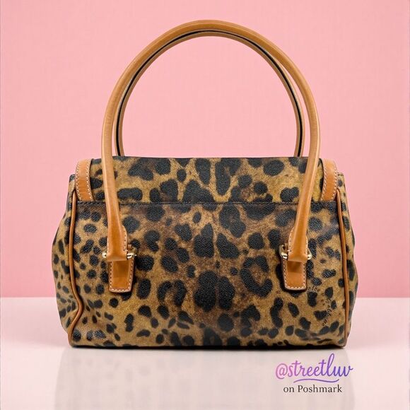 Dolce & Gabbana Leopard Print “Via San Damiano” Shoulder Bag - Picture 3 of 14